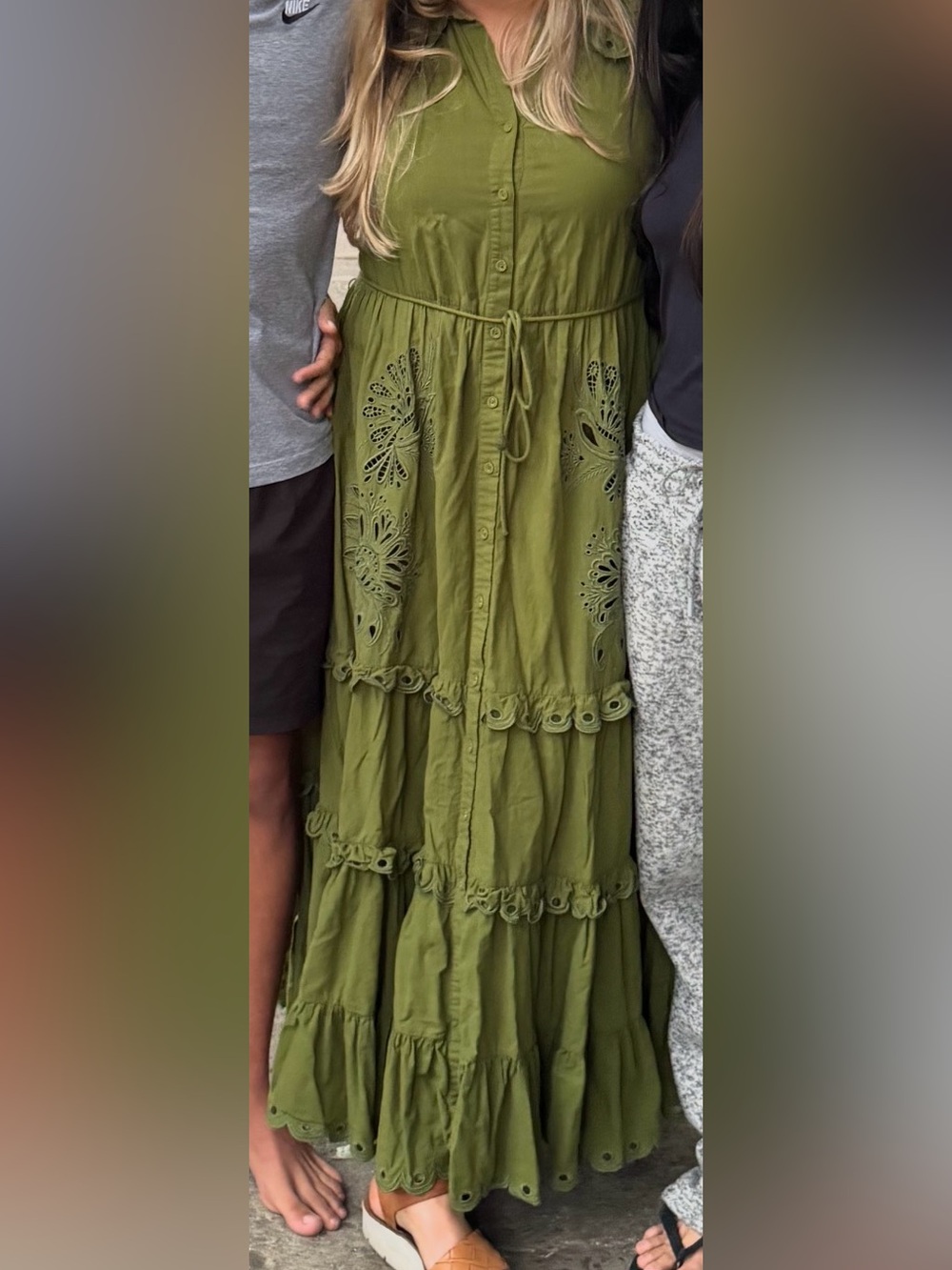 Farm Rio - Women's Hummingbird
Richelieu Maxi Dress from Anthropologie - Picture 4 of 6